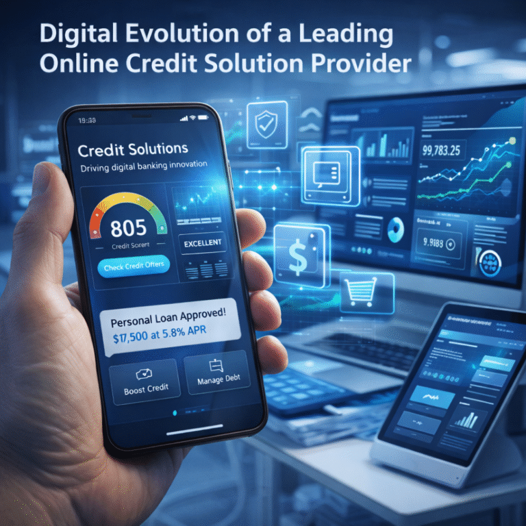 Digital Evolution of a leading Online Credit Solution Provider
